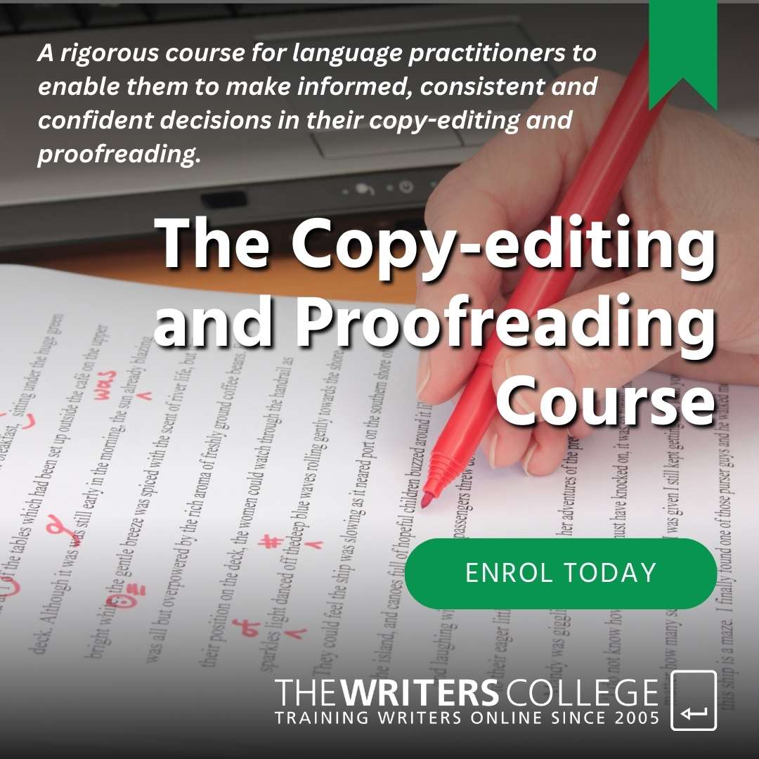 Copy-editing and Proofreading Course